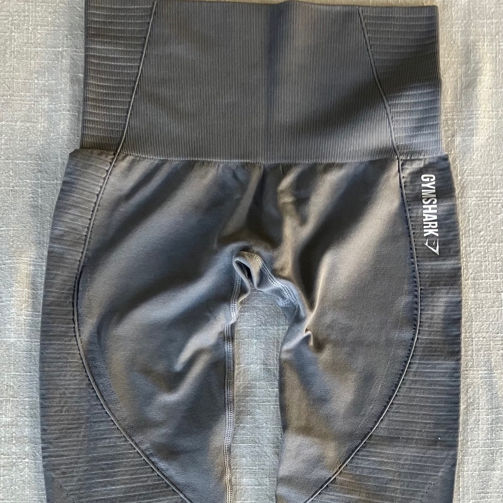Gymshark gray workout leggings size small exercise